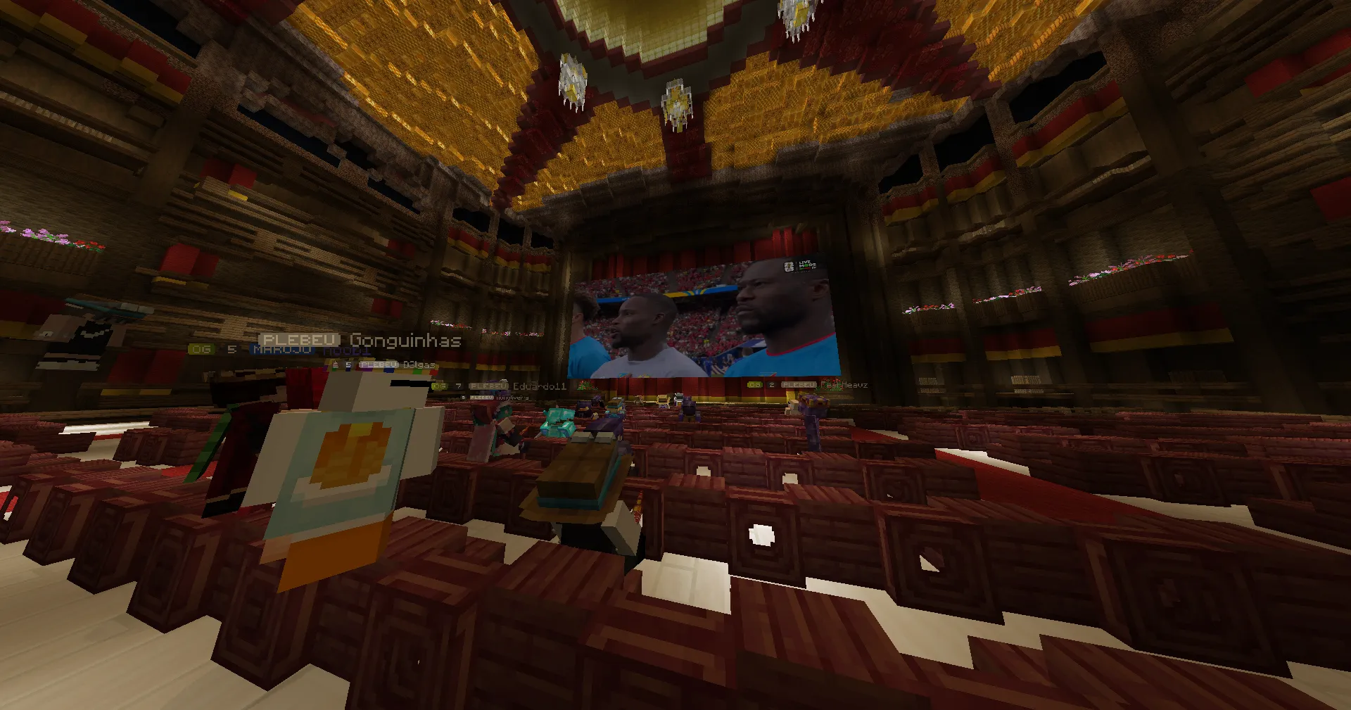 Assiste aos jogos de Portugal no LusíadasCraft